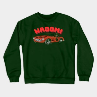 Car lover dress Crewneck Sweatshirt